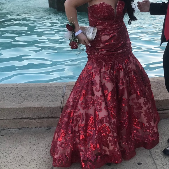 tiffany mermaid dress